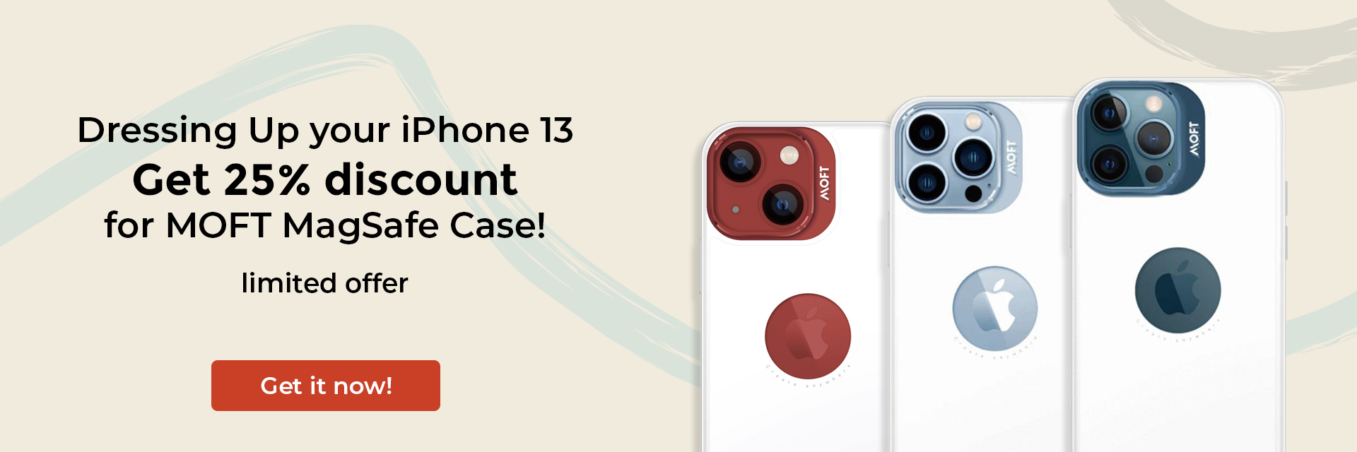banner moft iphone 13 case